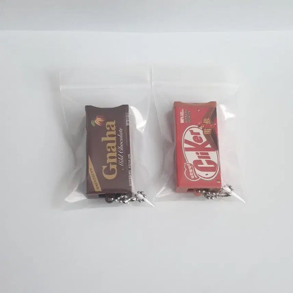 [BUNJANG] Chocolate Clicker Toy Keychain / [미사용] 개당 3,000원 초콜릿 클리커 클릭커 딸깍이 장난감 키링