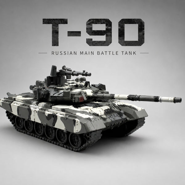 [BUNJANG] T-90, Leopard 2A7 Tank Plastic Model Assembly Kit / T-90, 레오파르트 2A7 전차 프라모델 조립 키트