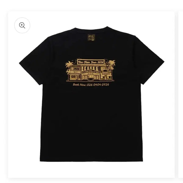 [BUNJANG] Official Higedan One-Man Tour 2026 T-Shirt - Black (Large) / [L] 히게단 one-man tour 2026 티셔츠 / 블랙
