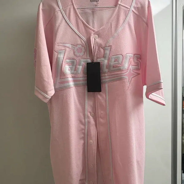 [BUNJANG] SSG Landers 2023 Cherry Blossom Edition Pink Baseball Jersey / SSG 랜더스 벚꽃 에디션 핑크 유니폼 판매