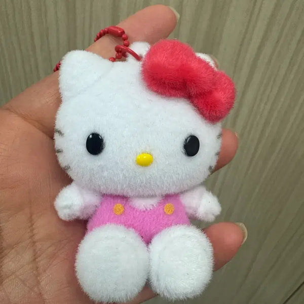[BUNJANG] Sanrio Hello Kitty Floky Keychain Pink New / 산리오 헬로키티 플로키 키링 핑크 새상품