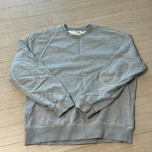[BUNJANG] Roughside Oversized Sweatshirt Melange Grey Size 4 / 러프사이드 오버사이즈드 스웻셔츠 멜란지그레이 4