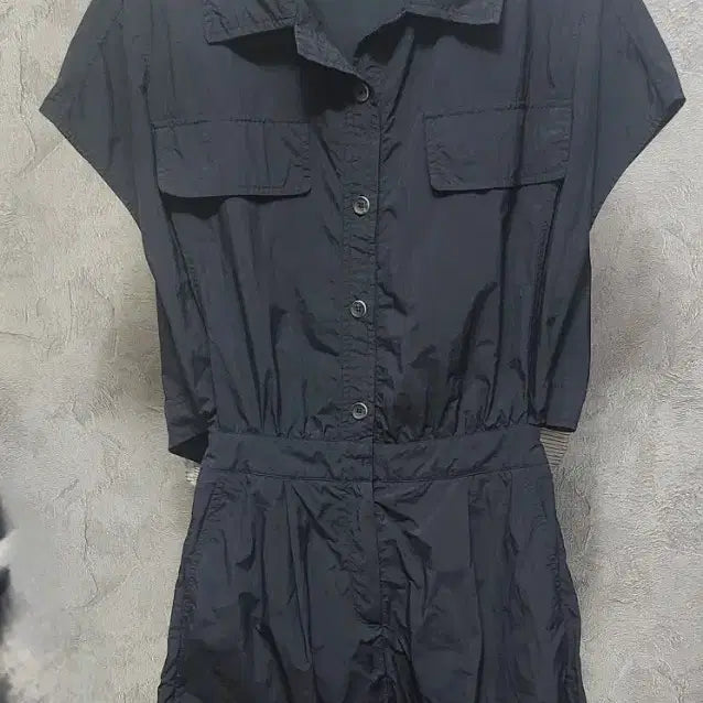 [BUNJANG] Comme des Garçons Combine Jumpsuit Black / 컴데즈콤바인 점프슈트