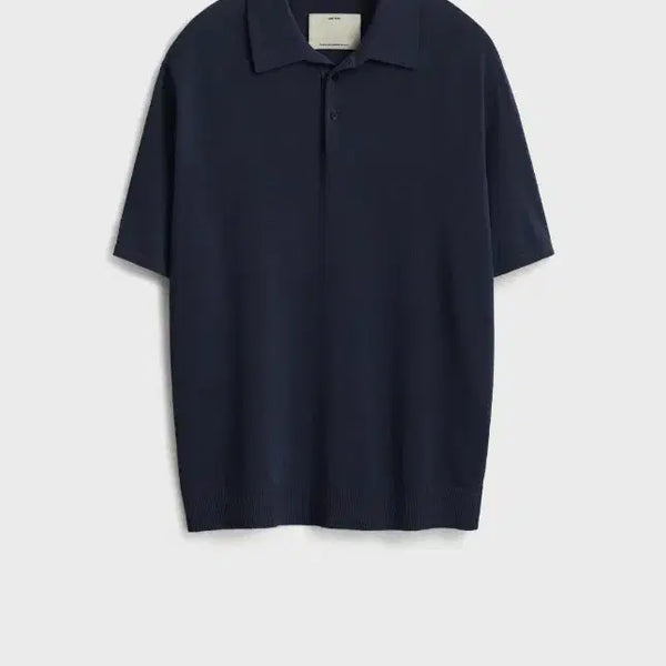 [BUNJANG] Pottery Pure Cotton Short Sleeve Classic Polo Knit (Dark Navy) / [3] 포터리 퓨어 코튼 반팔 클래식 폴로 니트(다크 네이비)