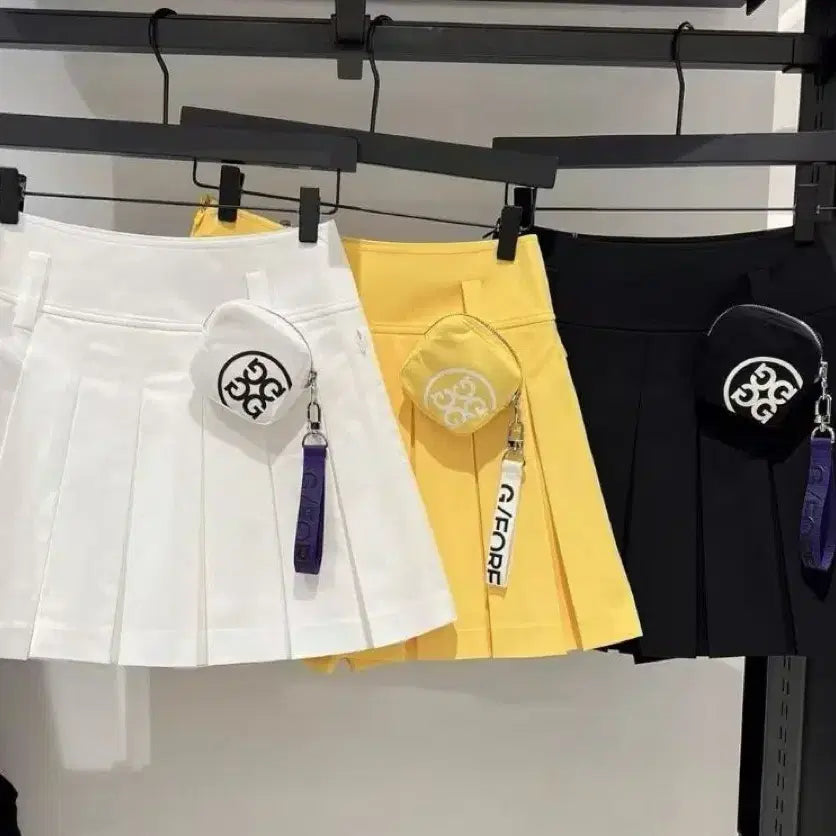 [BUNJANG] Women's White Golf Skirt / 여성 골프 치마 화이트