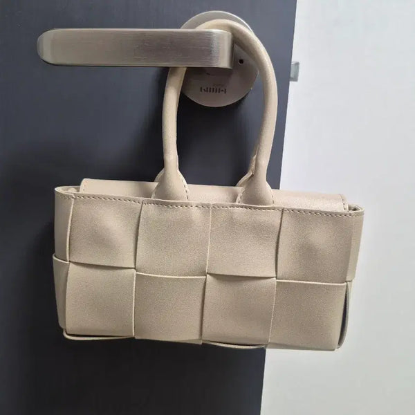[BUNJANG] Beige Tote Mini Crossbody Bag / 베이지 토트 겸 미니 크로스백