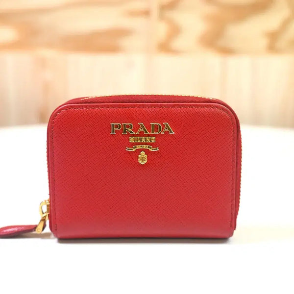 [BUNJANG] Prada Saffiano Coin Wallet / 프라다 사피아노 동전 지갑