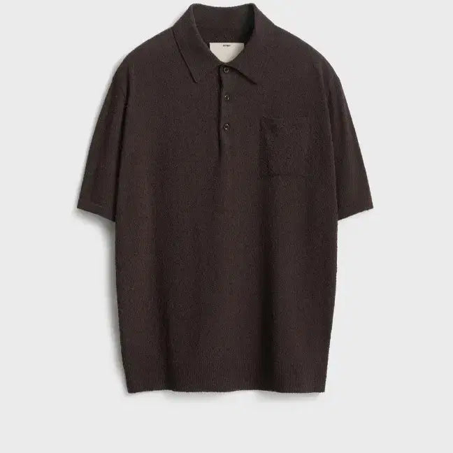 [BUNJANG] Pottery Cotton Short Sleeve Knit Polo / [3] 포터리 코튼 반팔 부클 폴로 니트