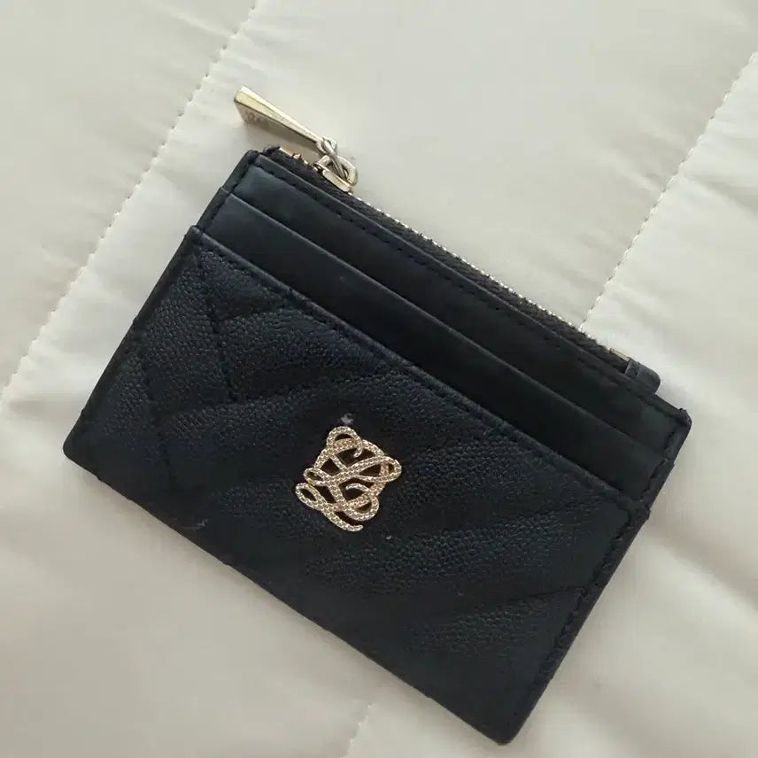 [BUNJANG] Louis Quatorze Women's Card Holder Black / 루이가또즈 여성 카드지갑 급처!!!!!!