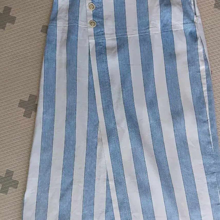 [BUNJANG] DUEL Linen Striped Skirt / 듀엘 린넨 스커트66