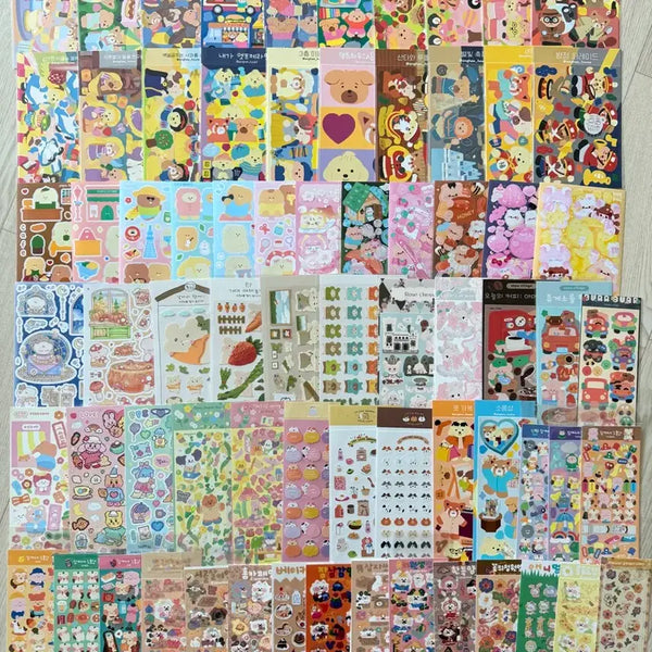 [BUNJANG] Sticker Bundle Set (150 pcs) / 씰스 일괄 처분 150장