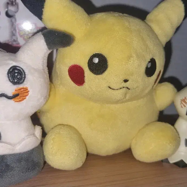 [BUNJANG] Pokemon Mimikyu Plush Charm / 고전 피카츄 인형 따라큐 몬콜레 피규어 인형키링