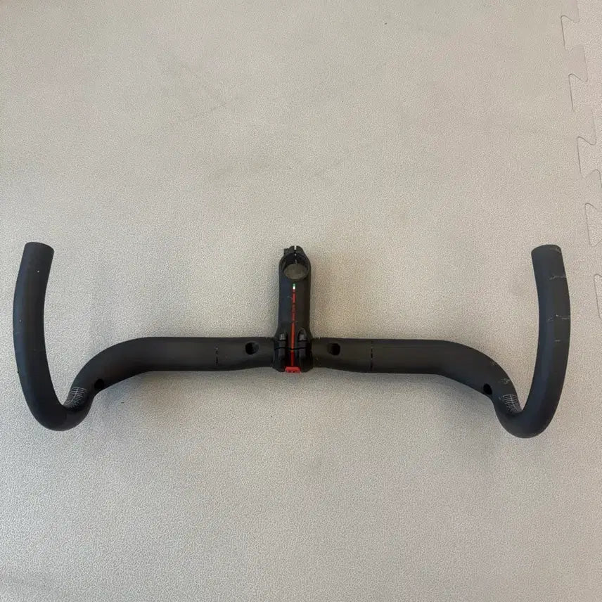 [BUNJANG] 3T SuperErgo Carbon Handlebar (440mm) and Stem (90mm) Bundle / 3t 슈퍼에르고 카본핸들바440mm, 3t 스템90mm