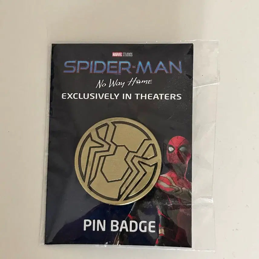 [BUNJANG] Spider-Man: No Way Home Pin Badge / 스파이더맨 노웨이홈 핀뱃지