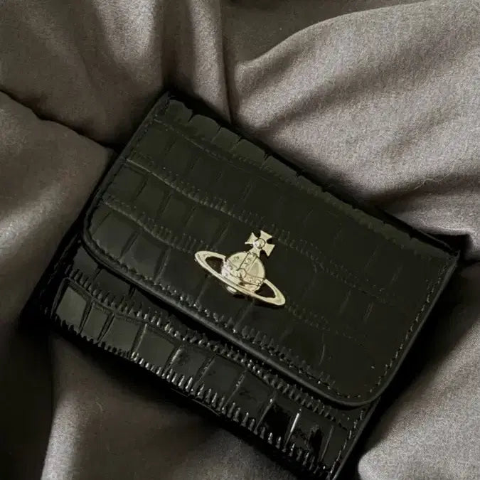 [BUNJANG] Vivienne Westwood Women's Wallet Black / 비비안웨스트우드 여성 지갑 블랙
