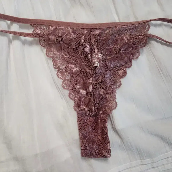 [BUNJANG] Rose Gold Women's Thong Panty (Used) / (중고) 로즈골드 여성 티팬티