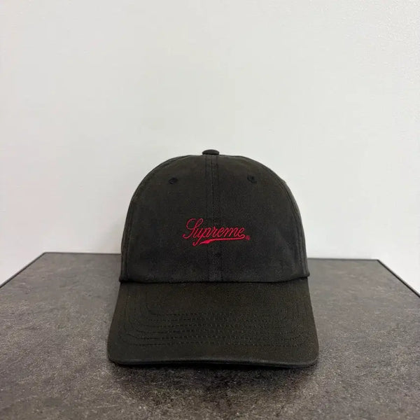 [BUNJANG] Supreme 6-Panel Classic Bleached Washed Cap / 슈프림 6패널 볼캡 모자 클래식 블리치드 워시드 블랙 카키