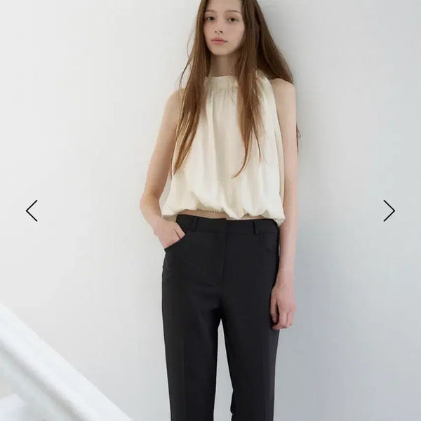 [BUNJANG] TheWish Leeds Mia Capri Pants / 더위시 리즈 Leeds Mia capri pants 카프리