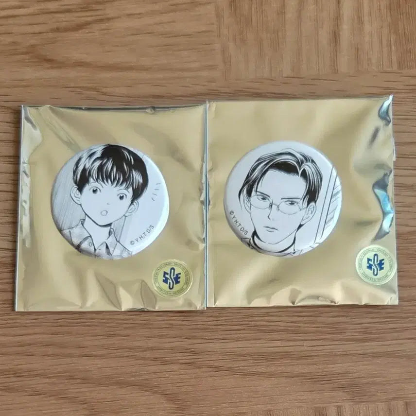 [BUNJANG] Hikaru's Go Original Art Exhibition Mini Go Stone Badge Set / 히카루의 바둑 원화전 굿즈 미니 바둑알뱃지