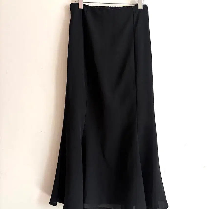 [BUNJANG] Black Mermaid Long Skirt / 블랙 머메이드 롱스커트