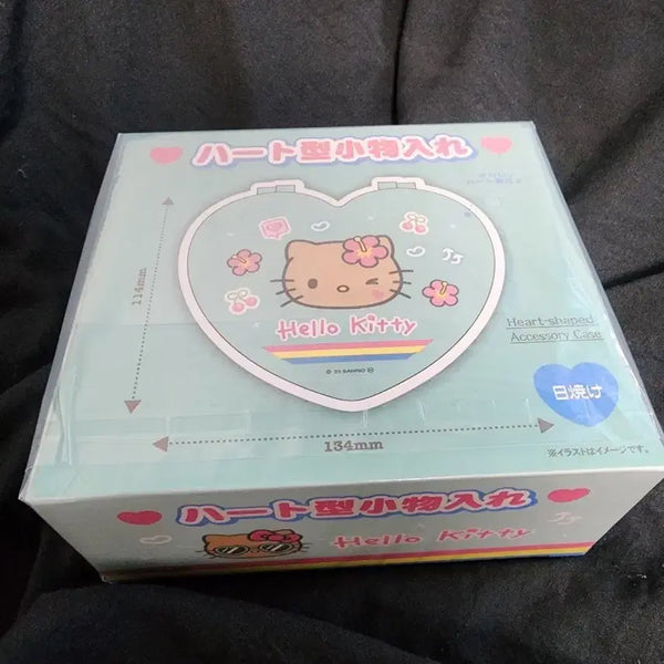 [BUNJANG] Hello Kitty Heart-Shaped Accessory Storage Box / 헬로키티 하트형 액세서리 수납함