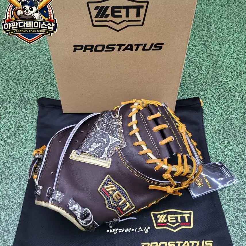 [BUNJANG] ZETT PROSTATUS Limited Edition Kobayashi Player Model Catcher's Mitt (Made in Japan) / 제트 프로스테이터스 일본산 한정판 포수미트 고바야시 선수모델