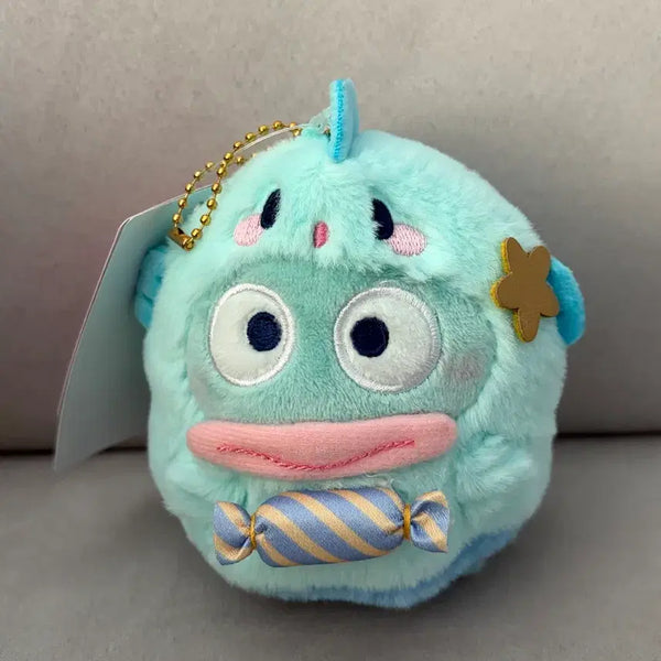 [BUNJANG] Sanrio Hangyodon Plump Candy Ghost Mascot Doll Keychain / 산리오 한교동 통통 캔디귀신 마스코트 인형 키링