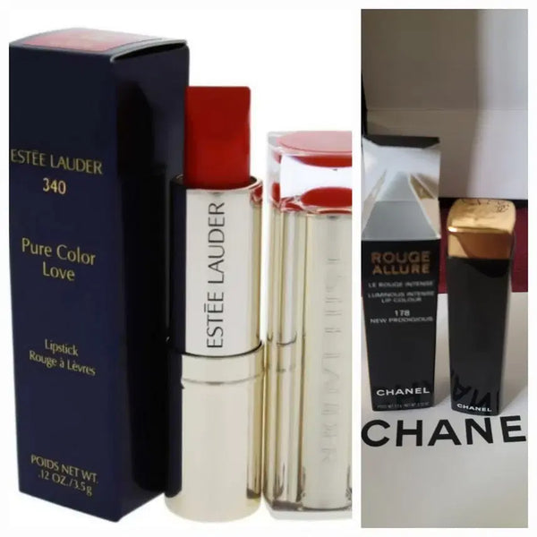 [BUNJANG] Estee Lauder Pure Color Love Lipstick & Chanel Rouge Allure Lipstick / 샤넬.에스티로더 립스틱