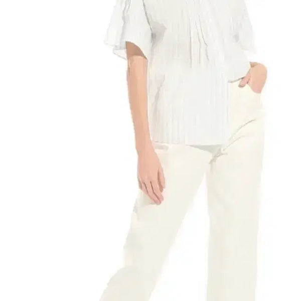 [BUNJANG] Max Mara Weekend Intrend Cotton Blouse Size 40 / 막스마라 위켄드 인트렌드 교체 블라우스