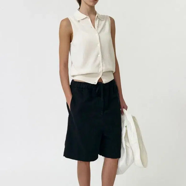 [BUNJANG] Nothing Written Lash Sleeveless Knit Top Ivory / 낫띵리튼 Lash Sleeveless Knit Top (Ivory)