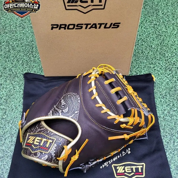 [BUNJANG] ZETT PROSTATUS Nakamura Player Model Limited Edition Catcher's Mitt (Made in Japan) / 제트 프로스테이터스 일본산 한정판 포수미트 나카무라 선수모델