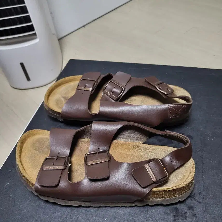 [BUNJANG] Hawkins Milano Sandals Brown Size 41 / 호킨스 밀라노 샌들 브라운 41사이즈 상태좋음