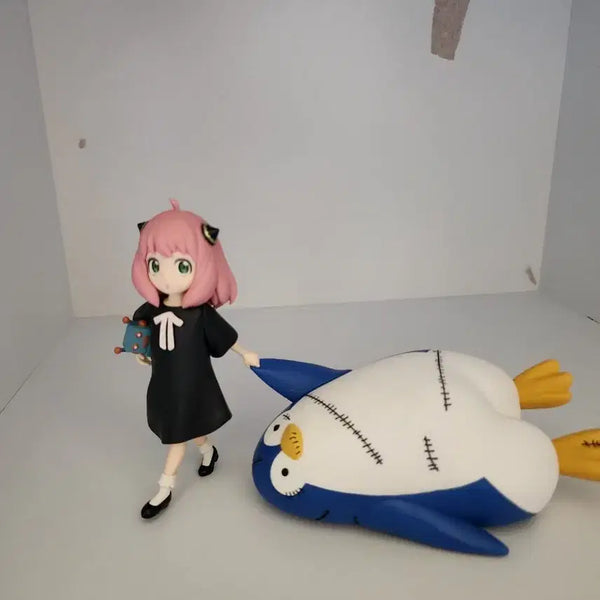 [BUNJANG] Spy x Family Anya Forger Figure with Penguin Plush / 스파이 패밀리 아냐 피규어