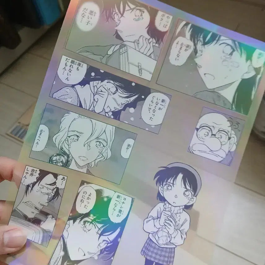 [BUNJANG] Detective Conan Film Sticker (Secret) / 명탐정 코난 실 스티커 (시크릿)