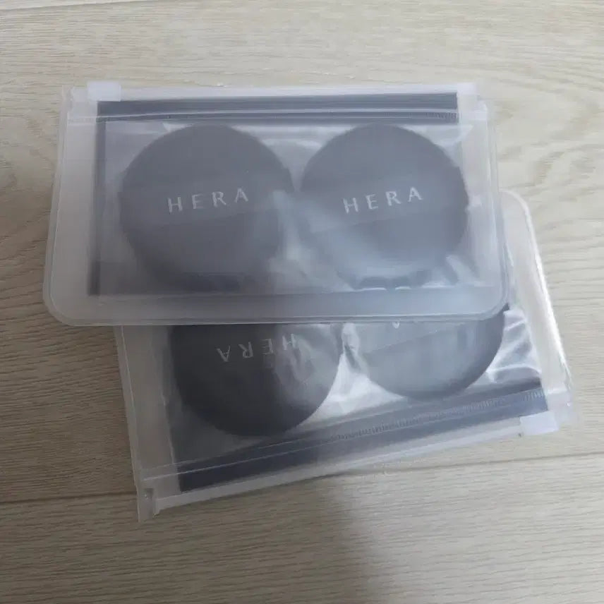 [BUNJANG] Hera Black Cushion Puff Set / 헤라 블랙쿠션 퍼프 10개