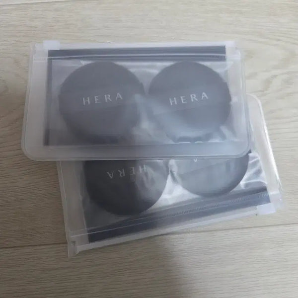 [BUNJANG] Hera Black Cushion Puff Set / 헤라 블랙쿠션 퍼프 10개