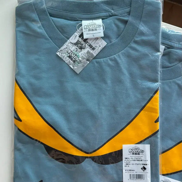 [BUNJANG] My Hero Academia Sketch Exhibition Men's Non-no T-Shirt L / (최저가)나의 히어로 아카데미아 원화전 맨즈논노 티셔츠 L