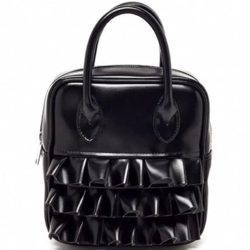 [BUNJANG] Comme des Garçons Frill Bag Black / 꼼데가르송 프릴백 블랙
