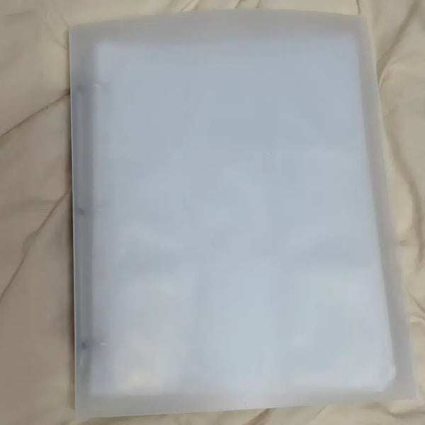 [BUNJANG] Photocard Binder with Sleeves / 포토카드 포카 파일 폴더 (속지포함)
