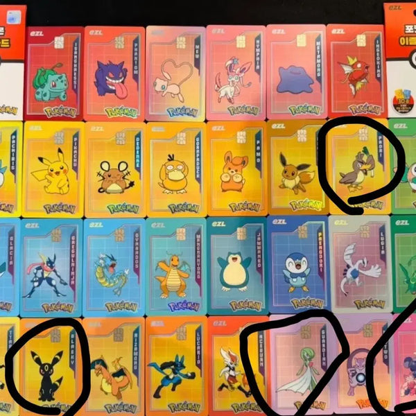 [BUNJANG] Pokemon Transportation Card / 포켓몬 교통카드