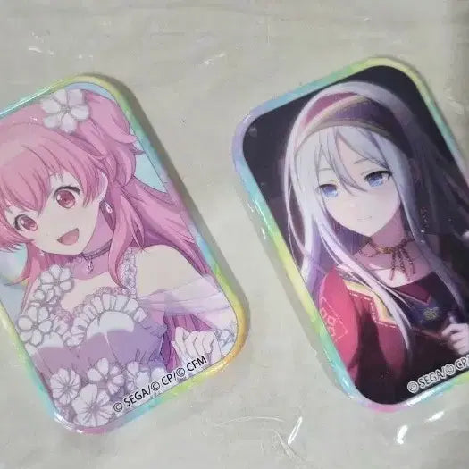 [BUNJANG] Project SEKAI Square Can Badge Bundle - Airi Momoi, Kanade Yoisaki / (일괄)프로세카 사각 캔뱃지 아이리, 카나데 판매합니다.