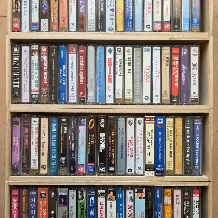 [BUNJANG] Various Artists Cassette Tape Compilation / POP 카세트테입 1 (A~M)