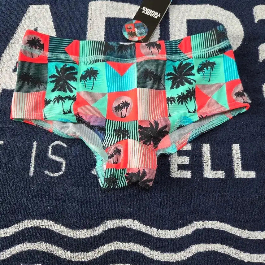 [BUNJANG] Fungky Trunk Boy 10 Sunset Strip Short Boxer Briefs / 구펑 펑키트렁크 보이10 Sunset Strip 숏사각