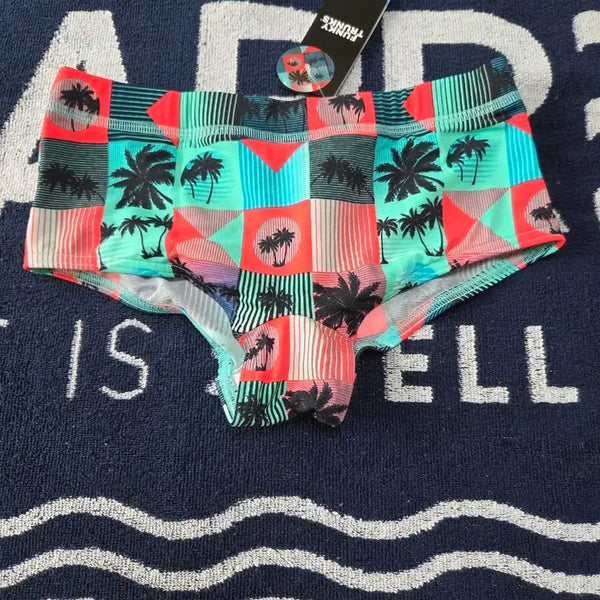 [BUNJANG] Fungky Trunk Boy 10 Sunset Strip Short Boxer Briefs / 구펑 펑키트렁크 보이10 Sunset Strip 숏사각