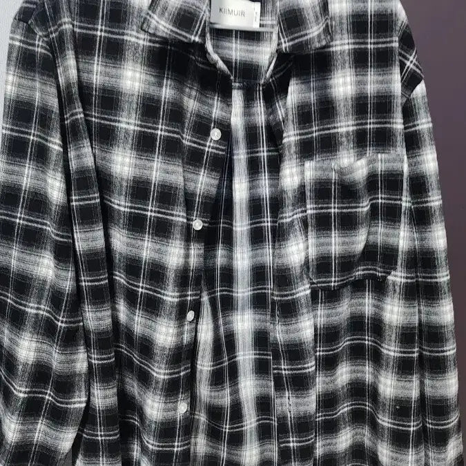 [BUNJANG] KIMUER Checkered Shirt / 키뮤어 체크셔츠