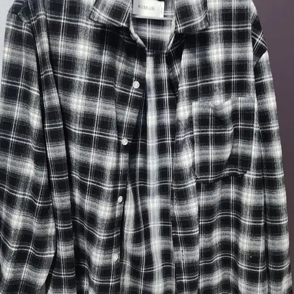 [BUNJANG] KIMUER Checkered Shirt / 키뮤어 체크셔츠