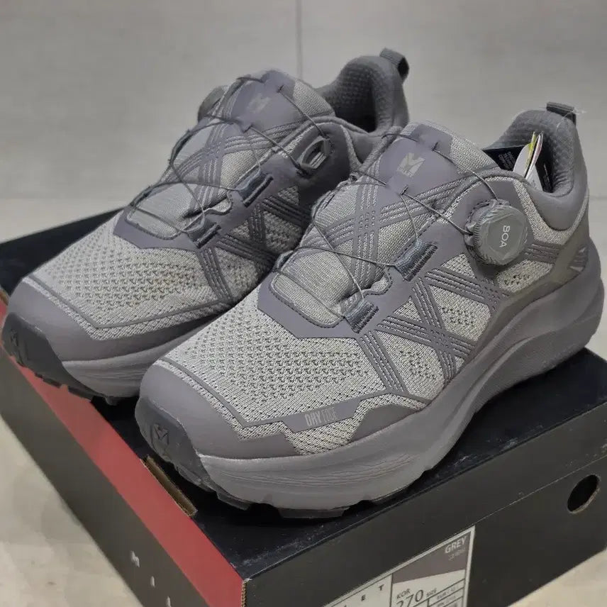 [BUNJANG] Millet Para Max ST Trekking Shoes Grey / 새제품 밀레 파라 맥스 ST 트레킹화 그레이 265 270 275 280