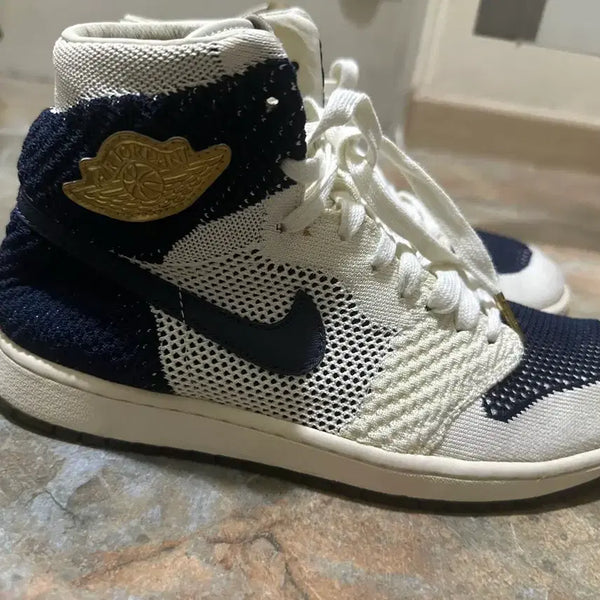 [BUNJANG] Nike Jordan 1 Flyknit Derek Jeter Sneakers US 10 (280mm) / 조던1 플라이니트 데릭지터 us10(280)