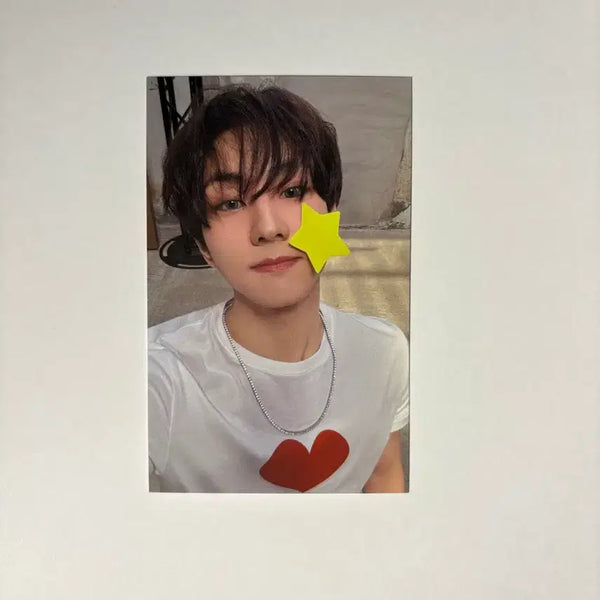 [BUNJANG] ENHYPEN Jungwon Romance Untold Ring Necklace Photocard / 엔하이픈 정원 로맨스 언톨드 반지목걸이 포카 ringnecklace