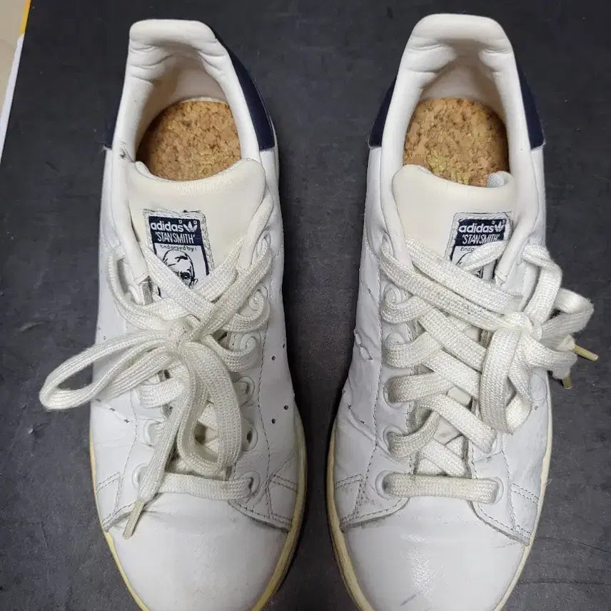[BUNJANG] Adidas Stan Smith White Sneakers US 5.5 / 아디다스 스탠스미스 흰색 운동화 220mm 상태좋음